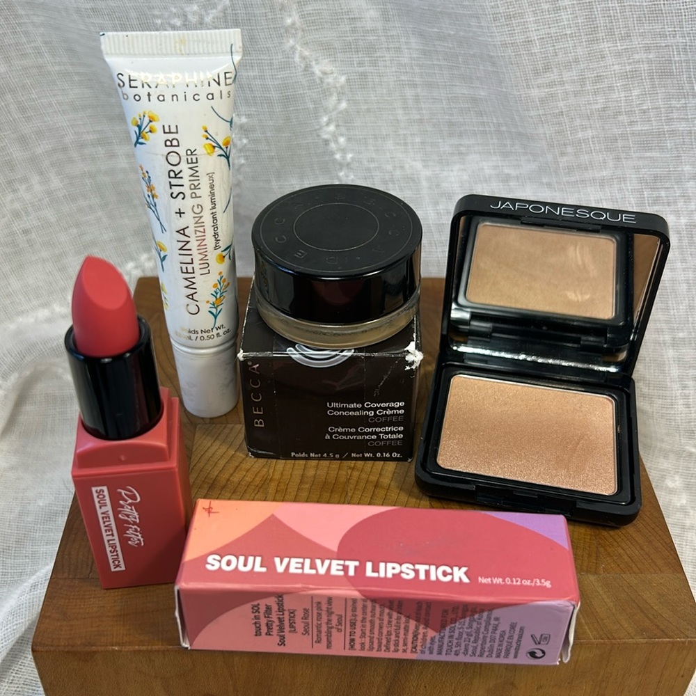 NWT Bundle of Becca, Japonesque, Stephanie Botanicals, and Pretty Filter